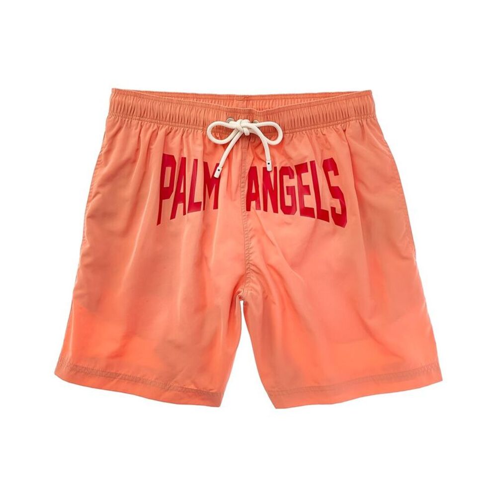 Palm Angels Mens  Pa City Swim Trunk, Pink